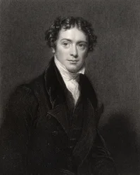 Michael Faraday, gravé par J. Cochran, tiré de «National Portrait Gallery, volume V», publié vers 1835